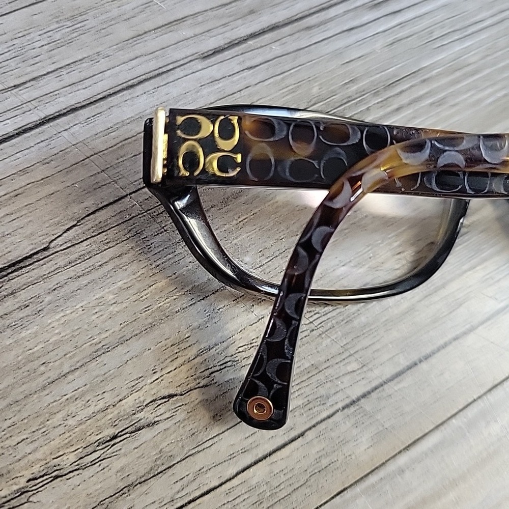 Coach Eyeglasses HC 6002 Cecilia 5055 Dark Tortoise Frames Only 51-16 135‎ - Picture 10 of 14